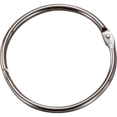 Oic Book Rings, 1-1/2" Diameter, 100/BX, Silver PK OIC99703